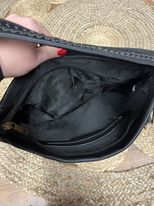 Black Shoulder Purse with Tassle