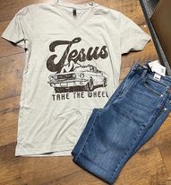 "Jesus Take The Wheel" T-Shirt