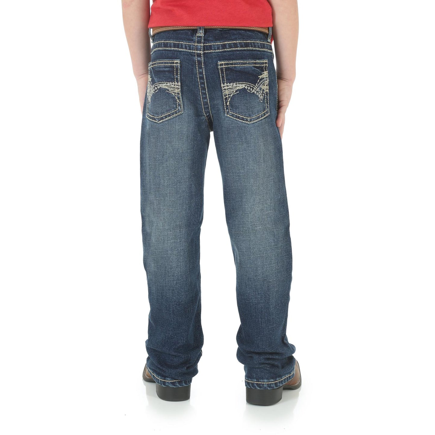 Boy's Wrangler® 20X® Vintage Bootcut Slim Fit Jean