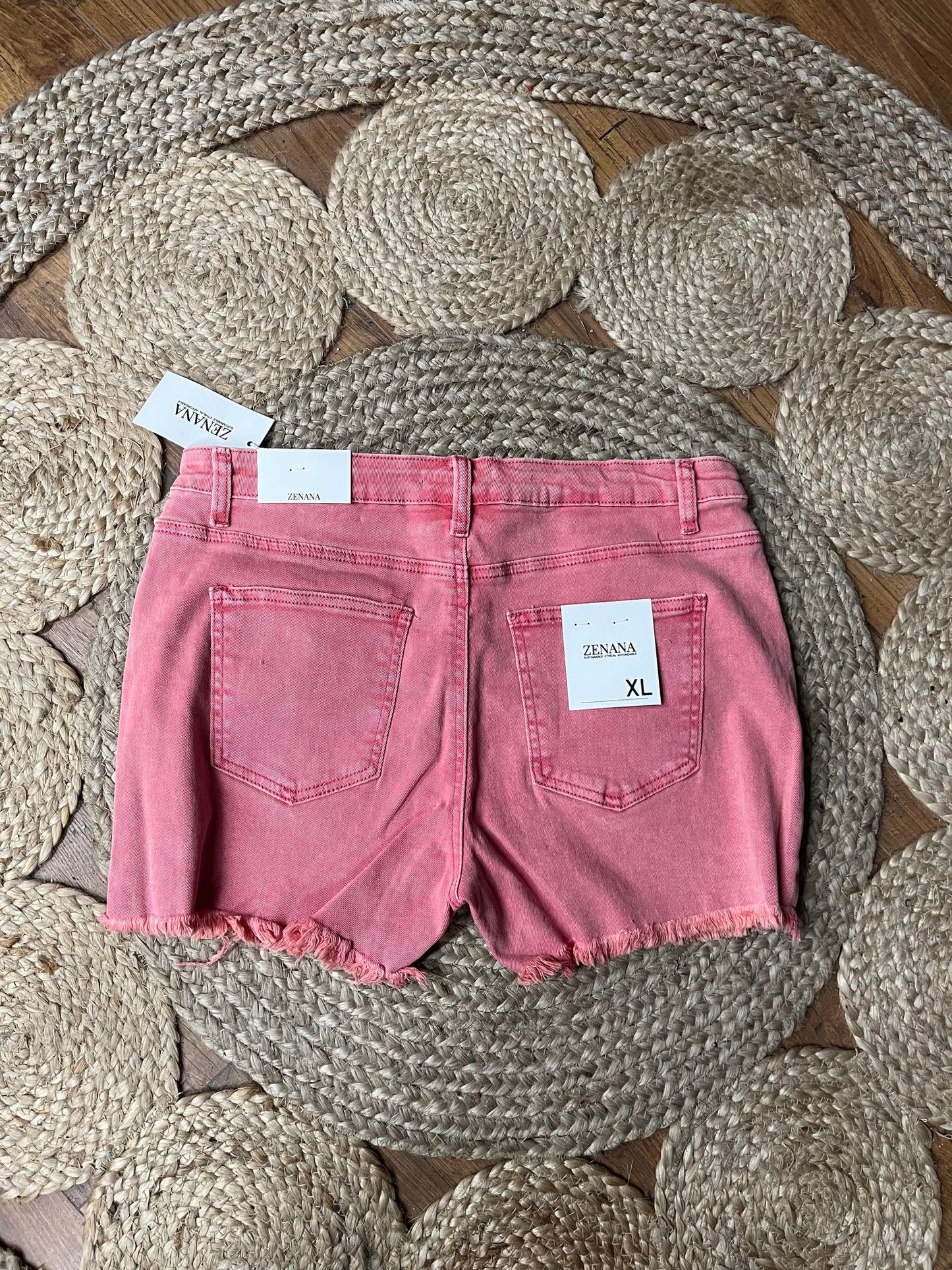 Zenana Jean Shorts