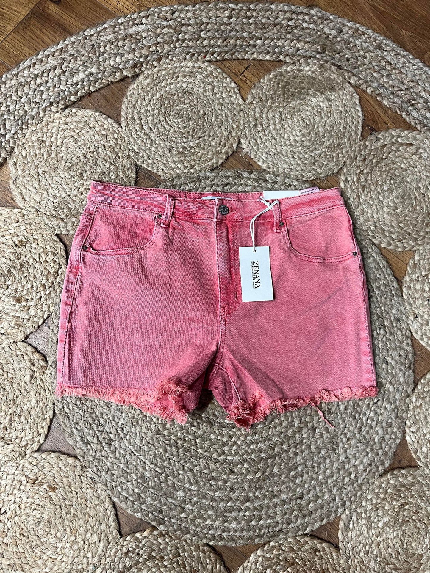 Zenana Jean Shorts