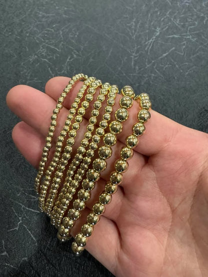 Stackable Bracelets | Mix-and-Match Beaded & Metallic Bracelet Set