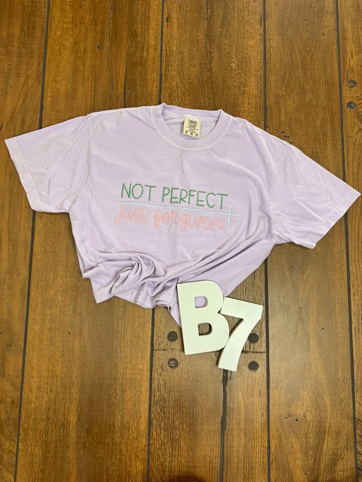 Custom Embroidered Tee Shirt by B7