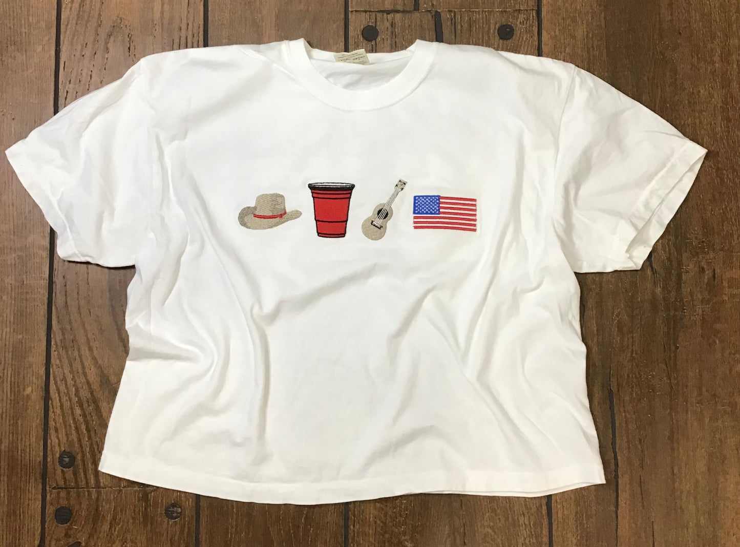 Custom Embroidered Tee Shirt – Personalized Graphic Tee by B7 Boutique