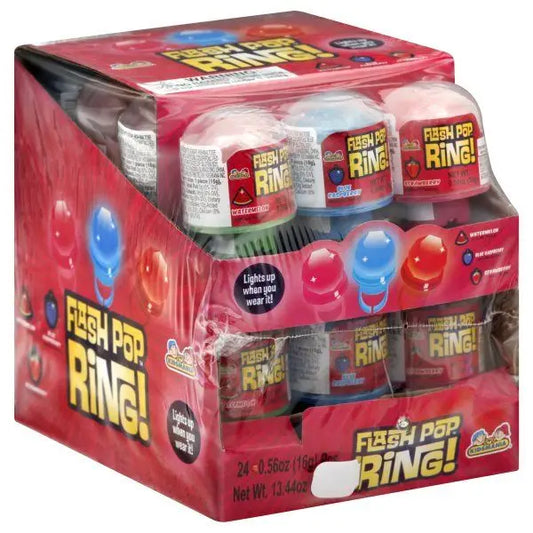 Kidsmania Flashing Light Up Ring Lollipop