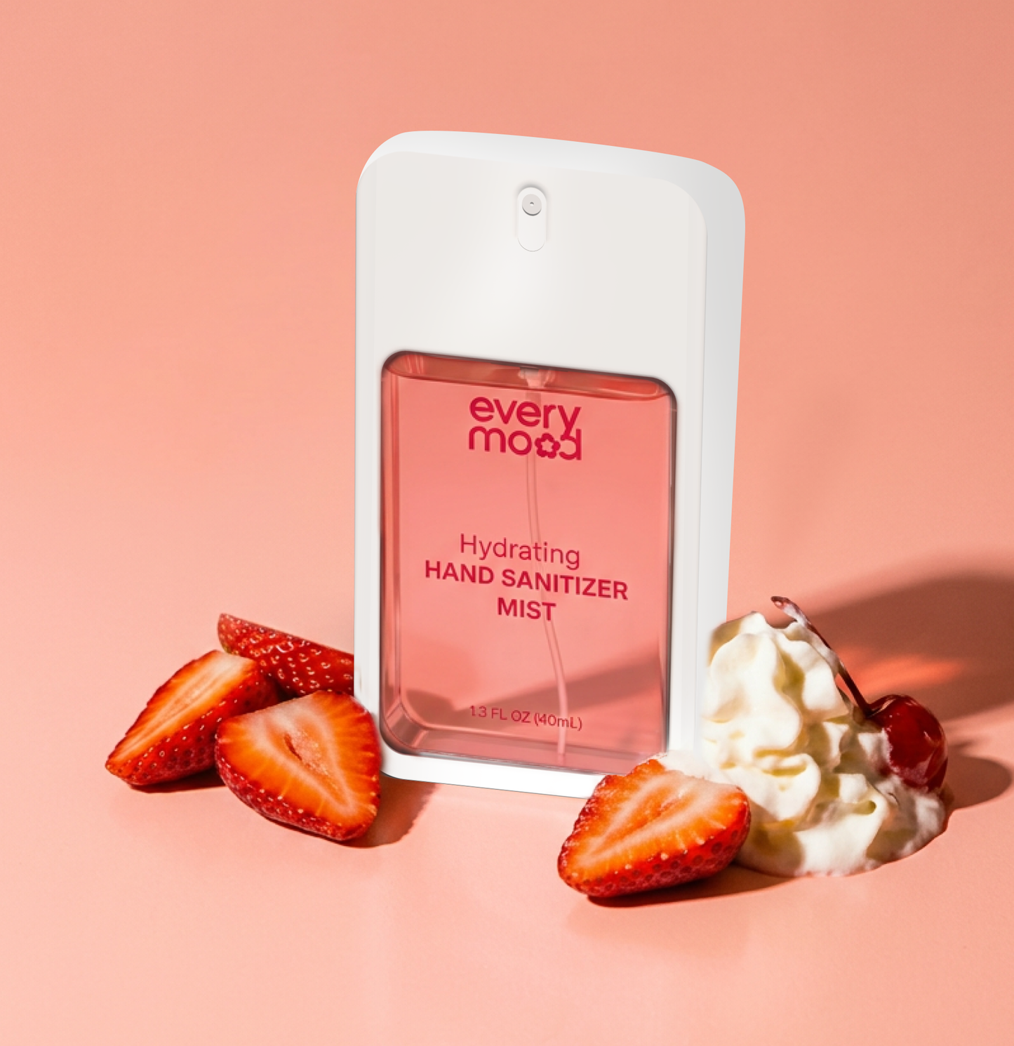 Strawberry Hydrating Hand Sanitizer Mist | Every Mood Scented Hand Sanitizer Spray