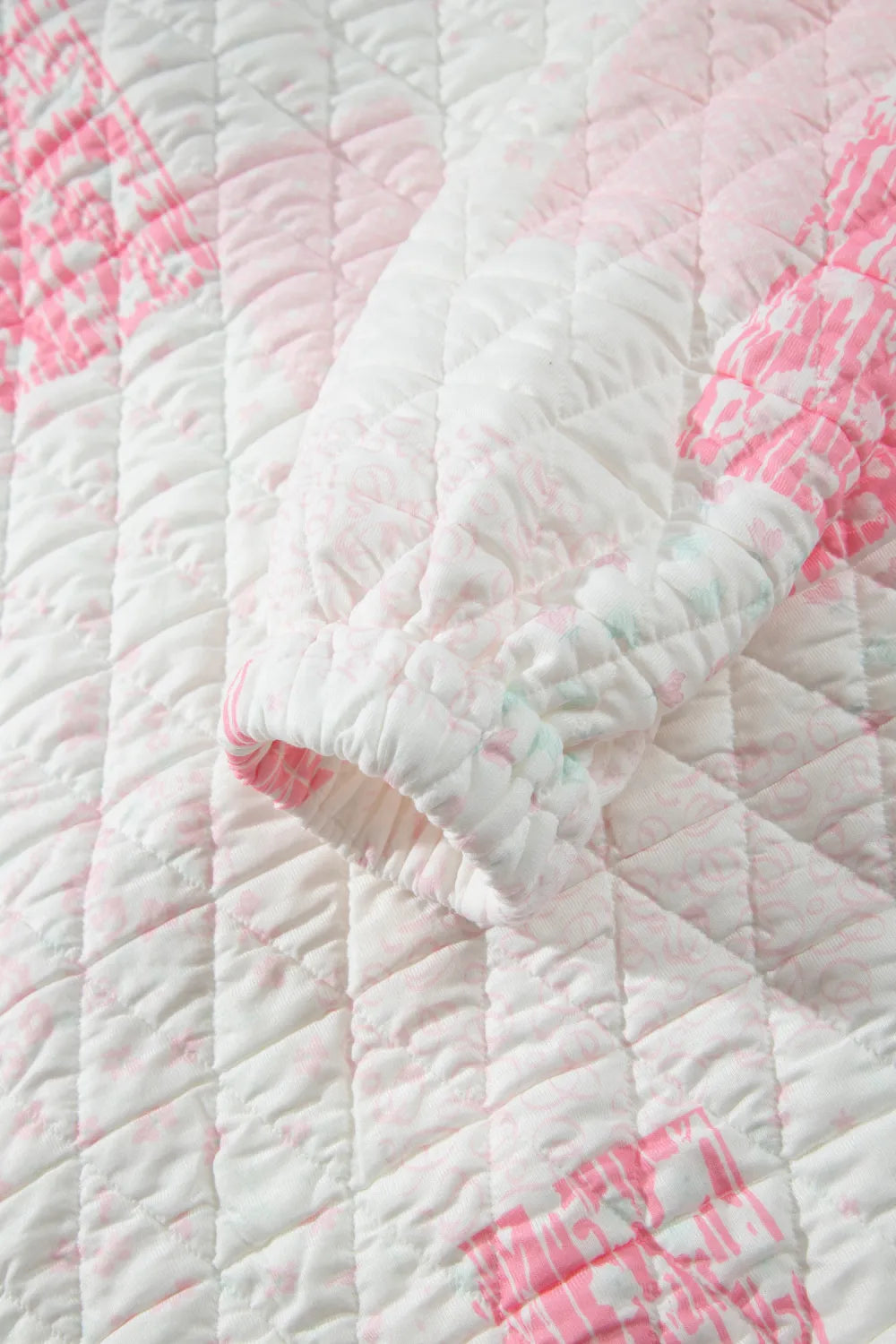 ~PREORDER~ Pink Patchwork Picnic Quilted Pullover ~PREORDER~