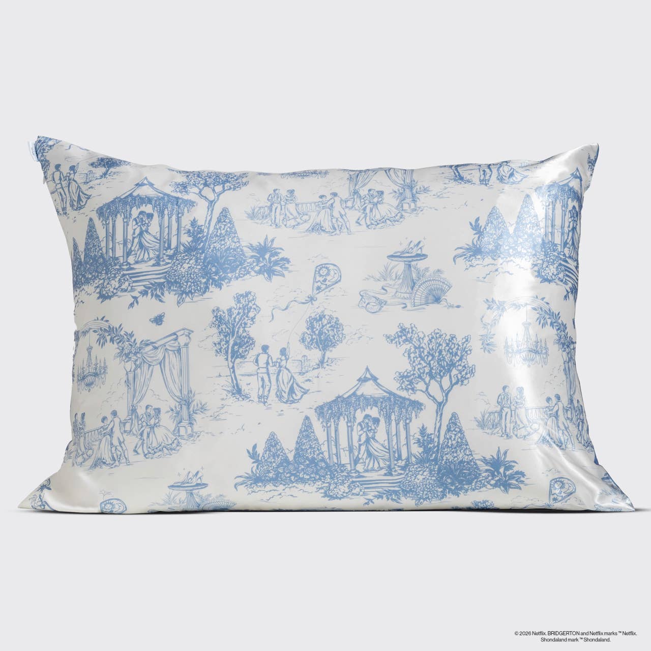 Kitsch x Bridgerton Satin Pillowcase – Luxury Hair & Skin Protecting Satin Pillowcase