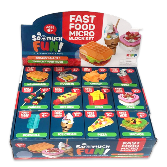 Micro Block Fast Food Set