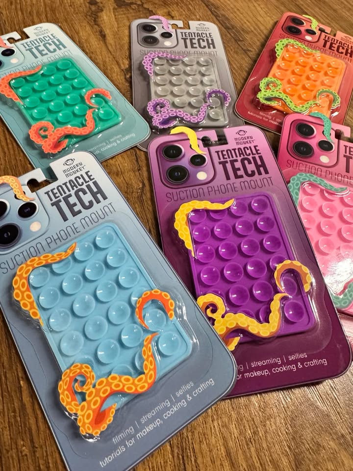 Modern Monkey Tentacle Tech – Flexible Suction Phone Mount