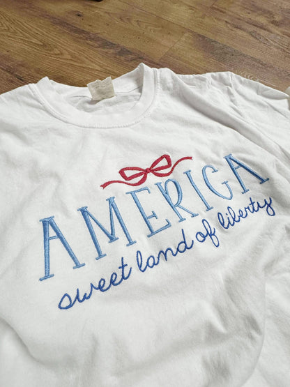 Custom Embroidered Tee Shirt – Personalized Graphic Tee by B7 Boutique