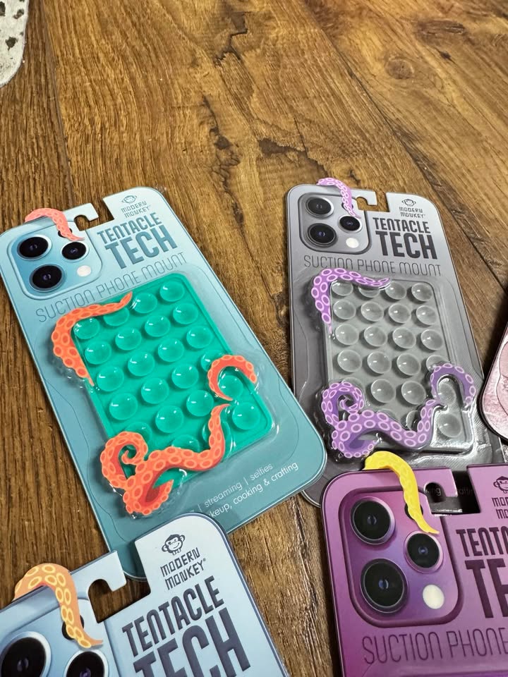 Modern Monkey Tentacle Tech – Flexible Suction Phone Mount
