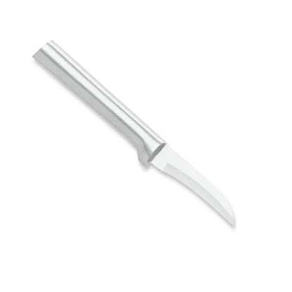 “Granny paring knife with curved blade and silver handle”

“Petite reverse-curve paring knife for strawberries and apples”

“Rada Granny Paring Knife with black resin handle – made in USA”