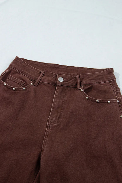 ~PREORDER~ Espresso Edge Rivet Jeans ~PREORDER~