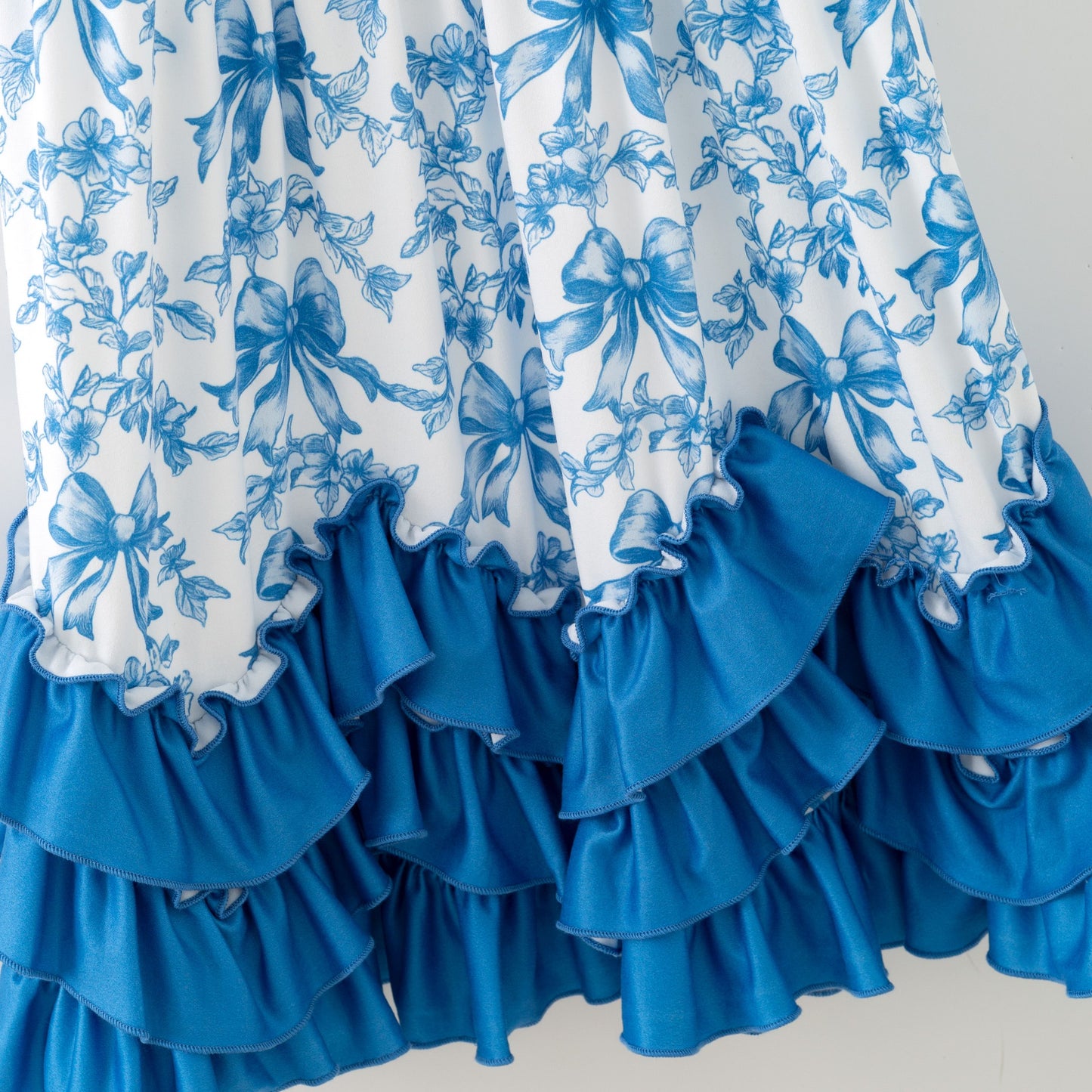 BlueBell Coquette Maxi Girls Dress by Clover Cottage 💙