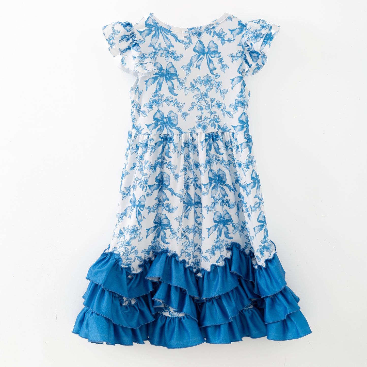 BlueBell Coquette Maxi Girls Dress by Clover Cottage 💙