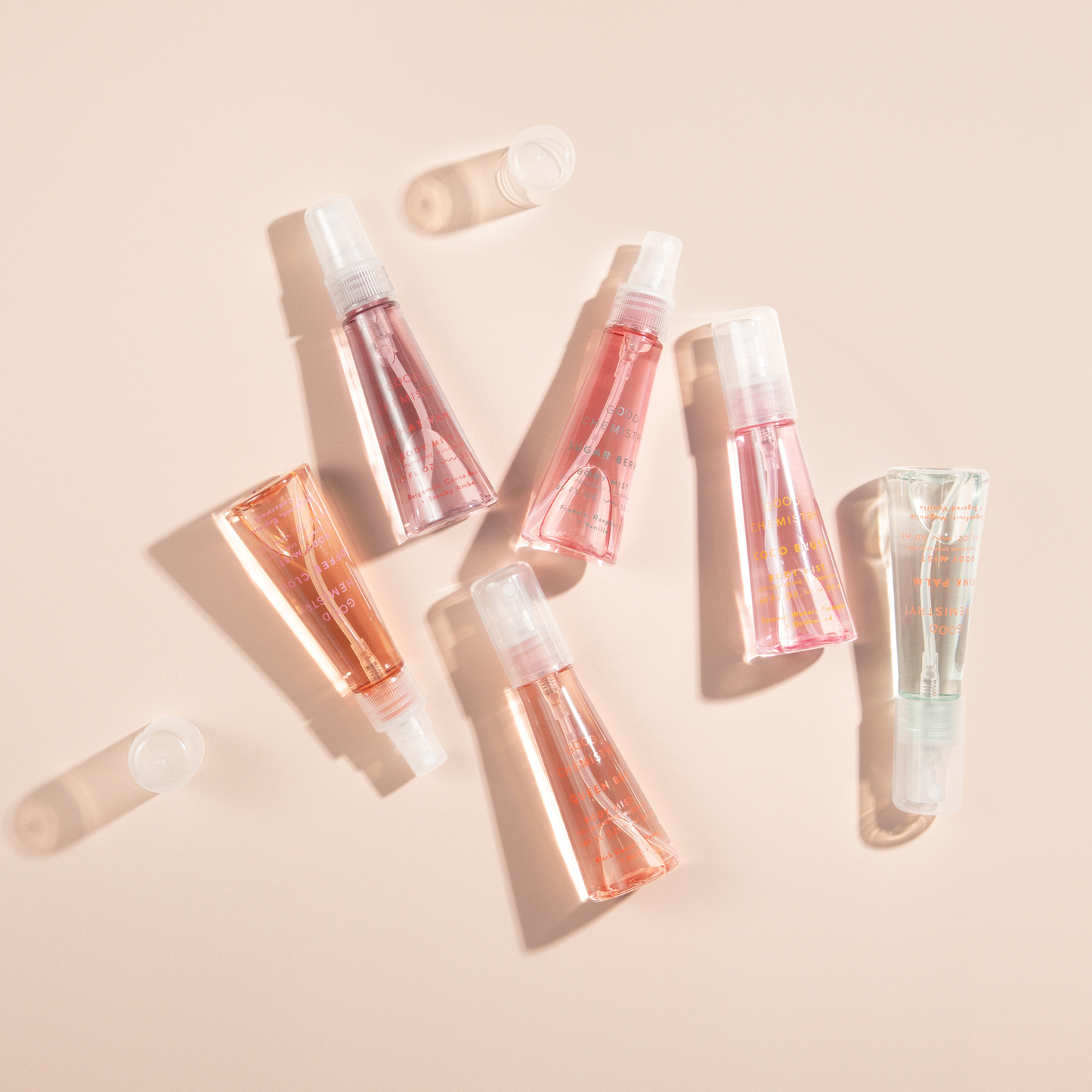 Good Chemistry Coco Blush Mini Body Mist | 1.7 oz Coconut Pineapple Fragrance Spray