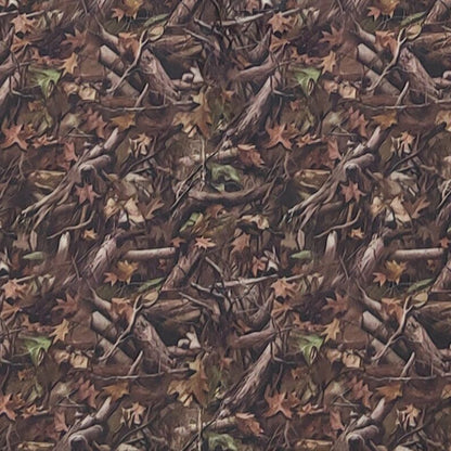 Woody Camo Boy Quarter Zip by Clover Cottage