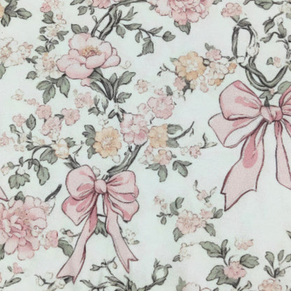 Wildflower Whimsy Baby Romper by Clover Cottage 🌸