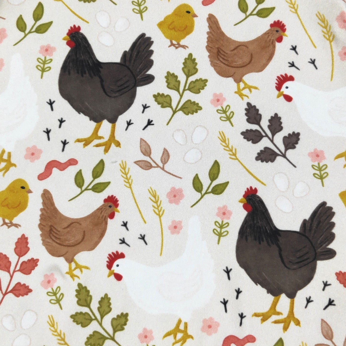 Chicken Chic Baby Romper by Clover Cottage 🐔