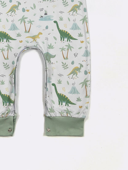 Dino-Mite Boy Romper by Clover Cottage 🦕