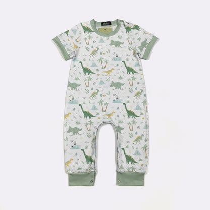 Dino-Mite Boy Romper by Clover Cottage 🦕