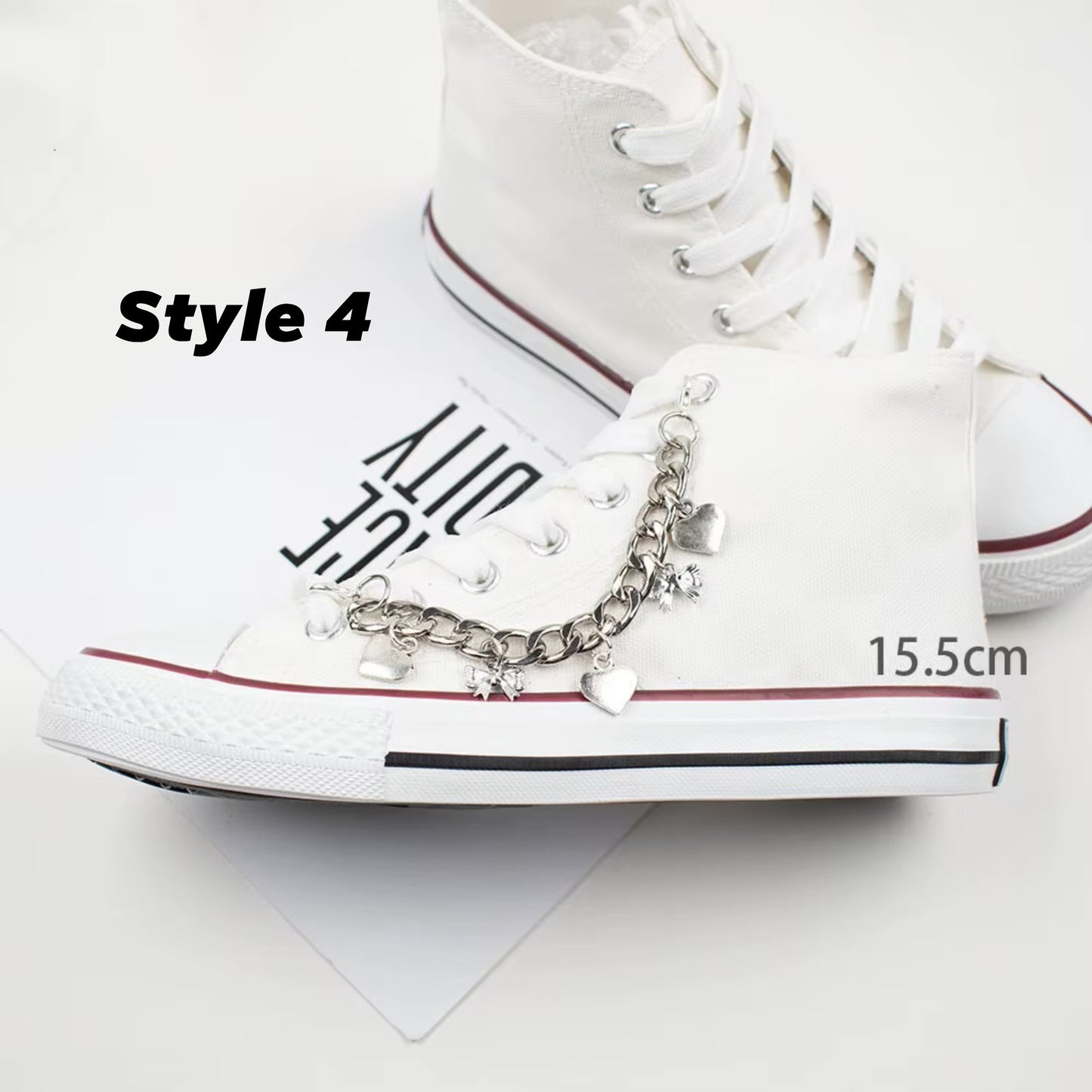 Sneaker Chain Accessory – Charm Shoe Jewelry