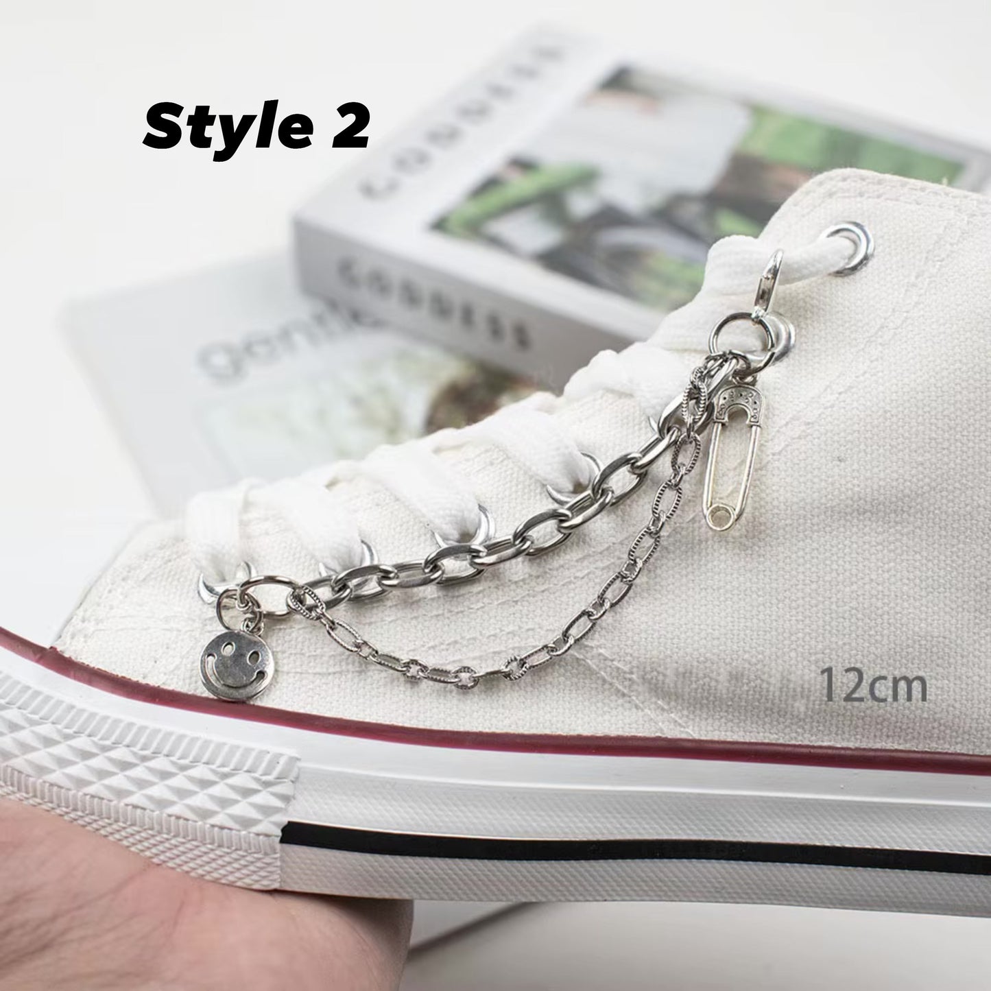 Sneaker Chain Accessory – Charm Shoe Jewelry