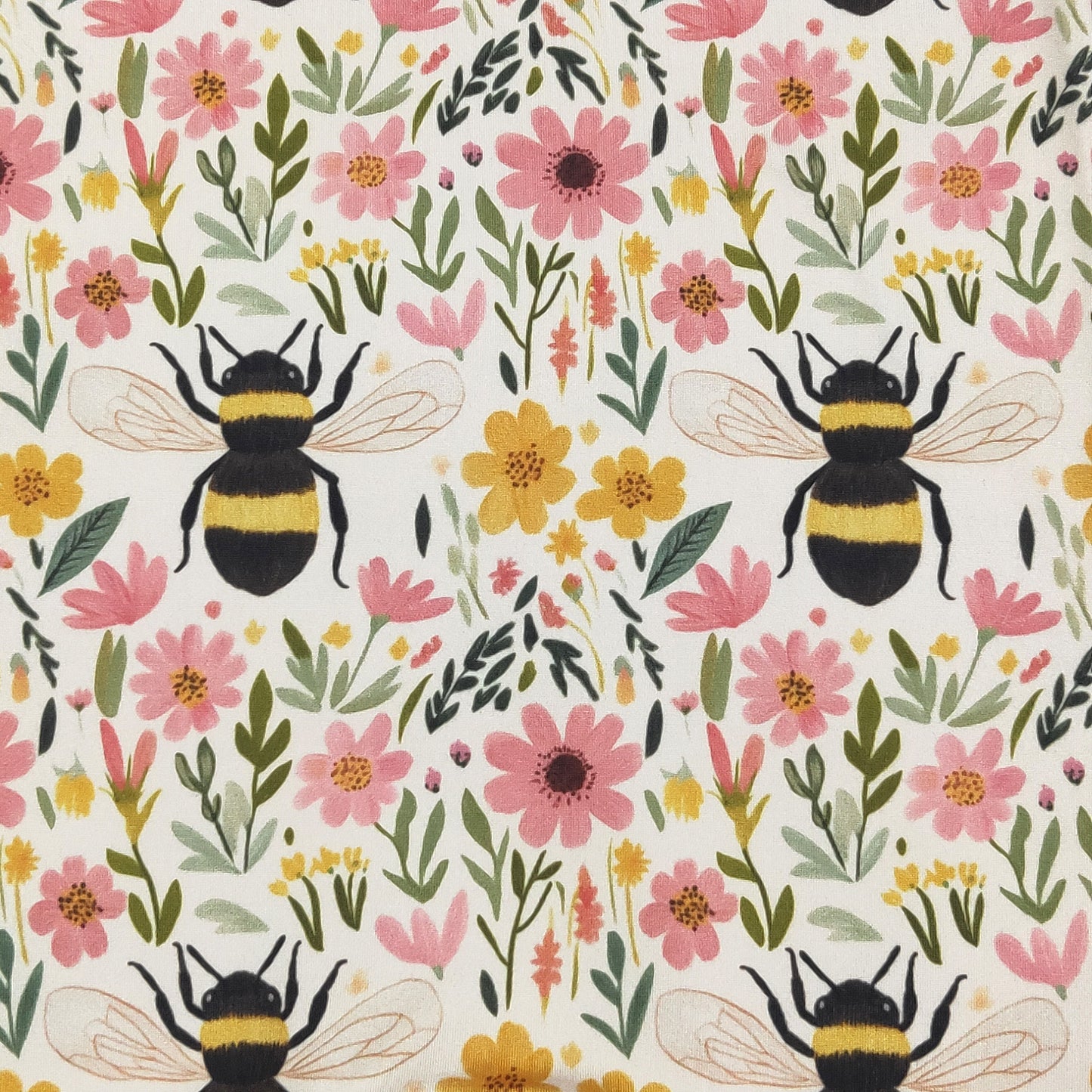 Bee Blooms Girls Dress by Clover Cottage 🌸