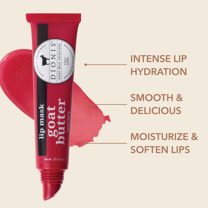 Dionis SWEET BERRY GOAT BUTTER LIP MASK