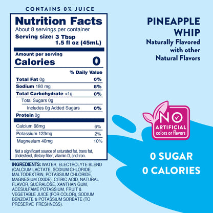 Jordan’s Skinny Mixes Pineapple Whip Hydration Drink Mix