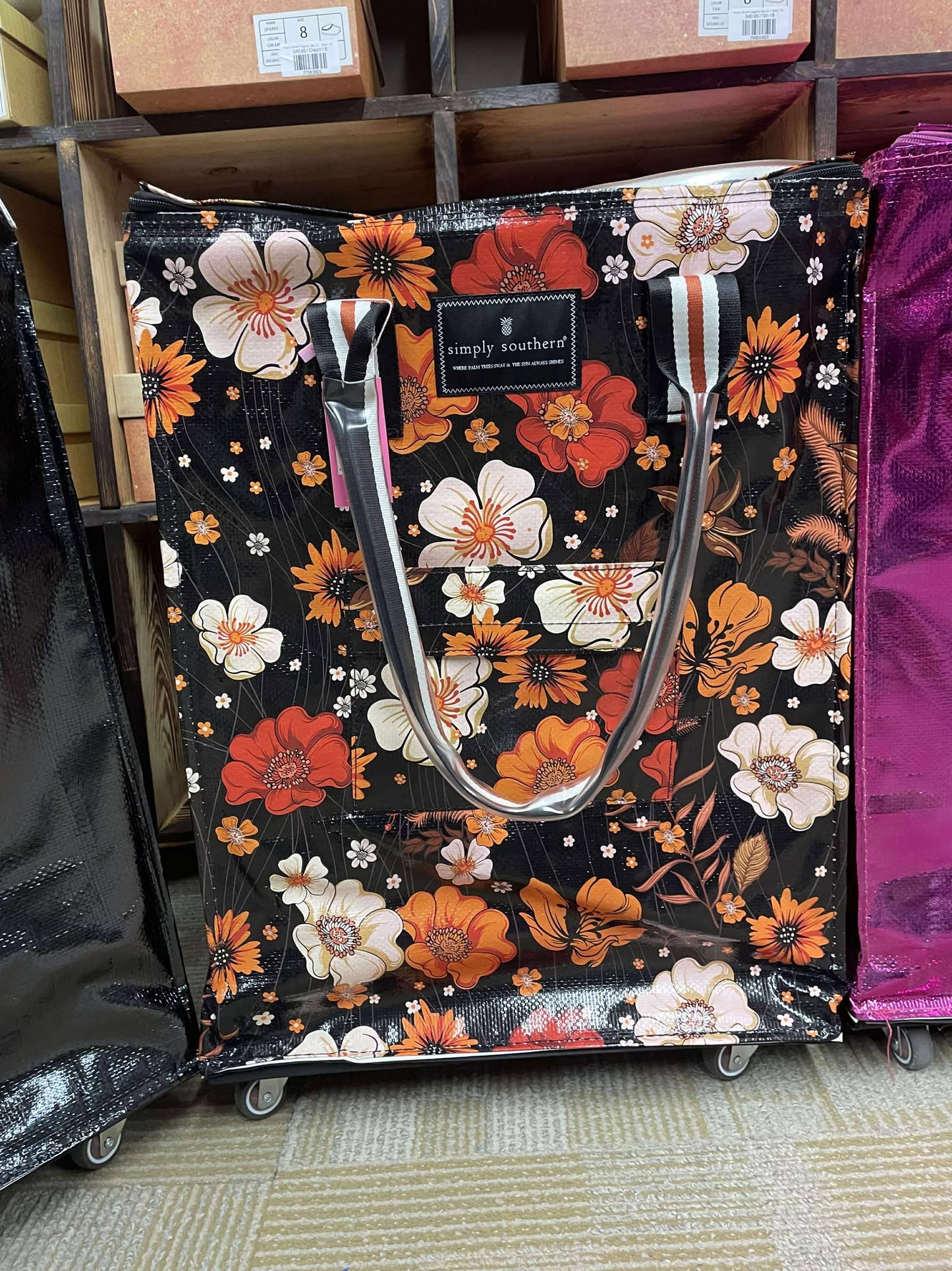 Simply Southern Rolling Tote Bags