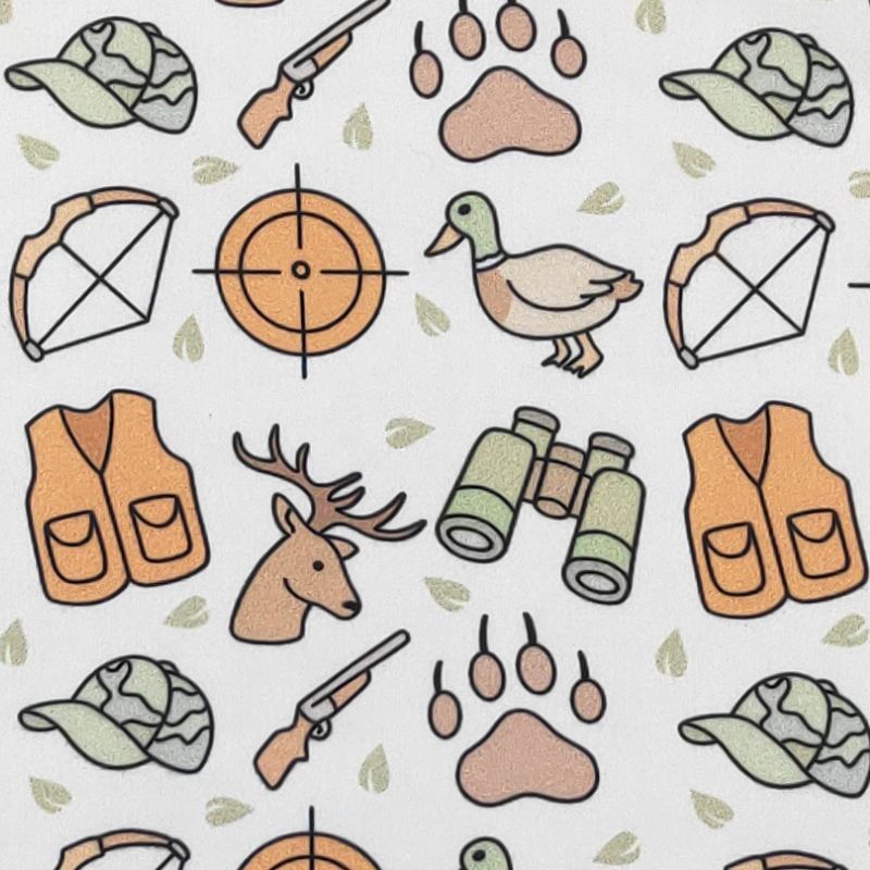 Outdoor Hunt Baby Boy Romper – Short Sleeve Hunting Print One Piece Outfit
