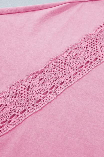 ~PREORDER ~ Pretty Little Lace Mineral Wash Tee ~PREORDER ~