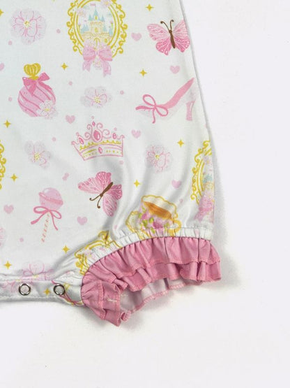 Princess Baby Romper – Pink Ruffle Boutique Baby Girl One Piece Outfit