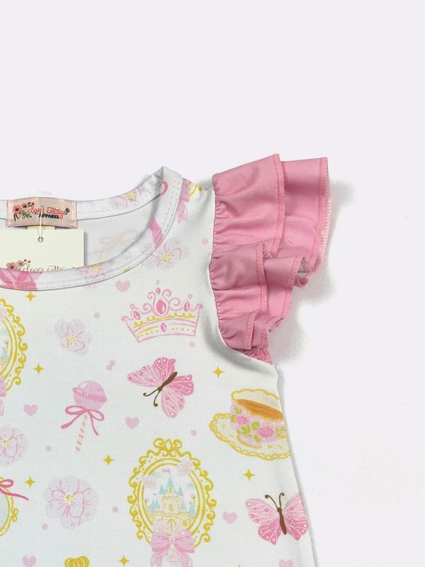 Princess Baby Romper – Pink Ruffle Boutique Baby Girl One Piece Outfit