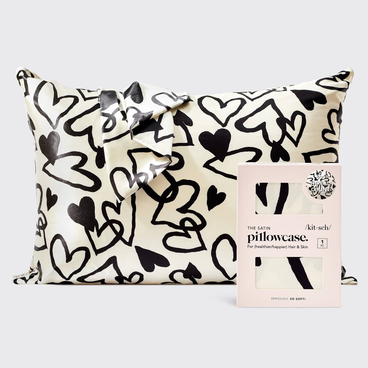 “Heart print satin pillowcase for frizz-free beauty sleep”
“Silky heart-pattern pillowcase standard size”
“Valentine’s heart satin pillowcase for smooth hair and skin”