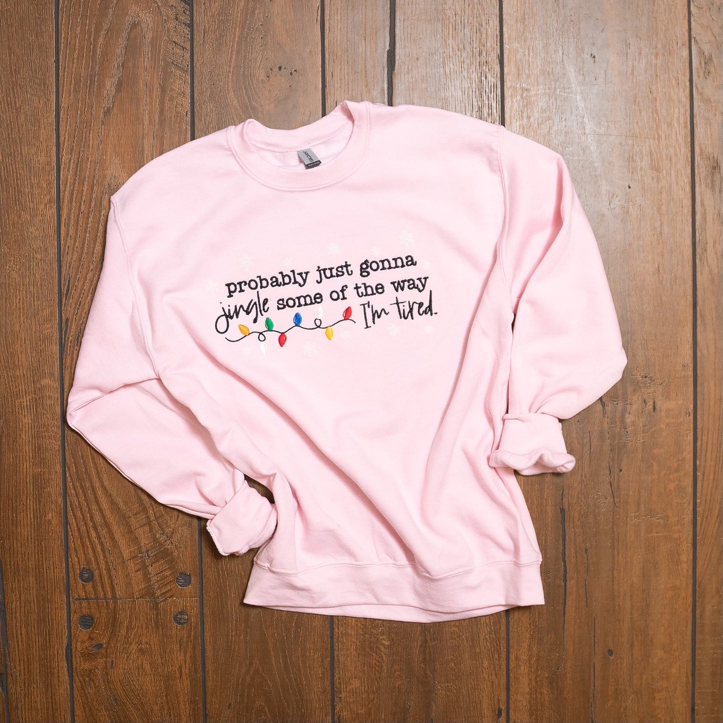 "Jingle Some of the Way" Holiday Crewneck