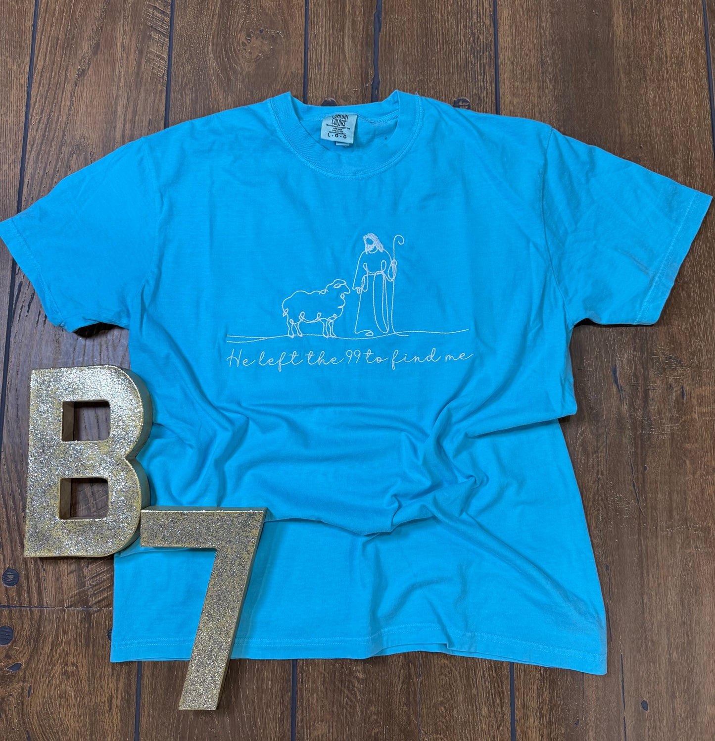 Custom Embroidered Tee Shirt – Personalized Graphic Tee by B7 Boutique