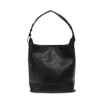Brielle Small Bucket Bag – Tumbled Vegan Leather