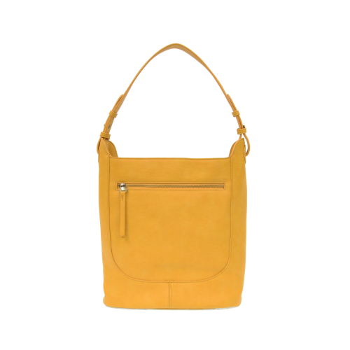 Brielle Small Bucket Bag – Tumbled Vegan Leather