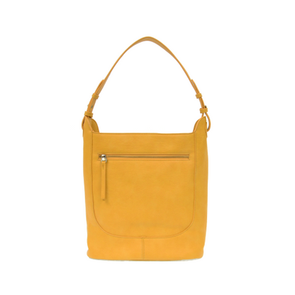 Brielle Small Bucket Bag – Tumbled Vegan Leather