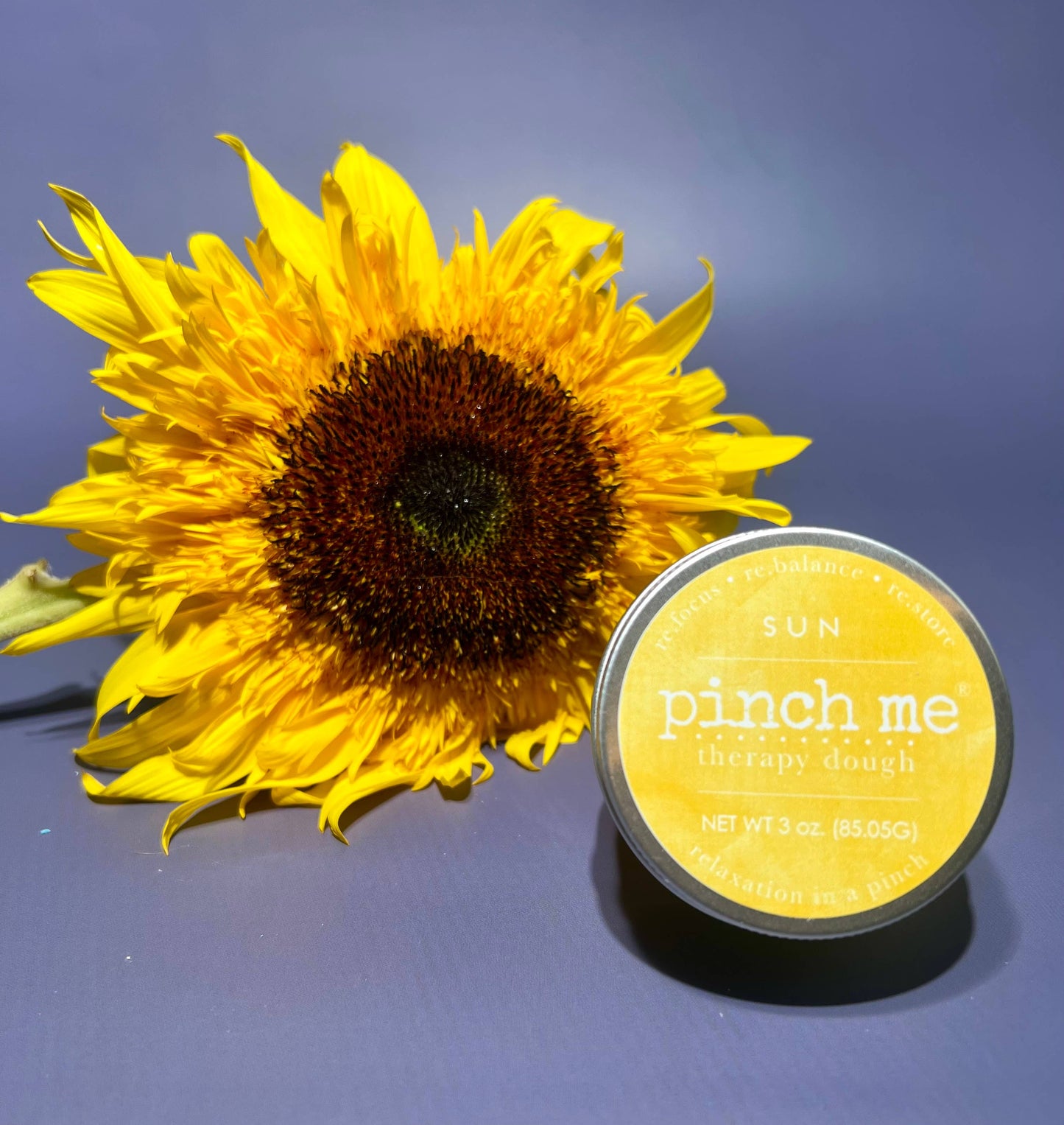 Pinch Me Therapy Dough “Sun” – Lemon Scented Stress Relief Putty for Anxiety, Focus & Sensory Play