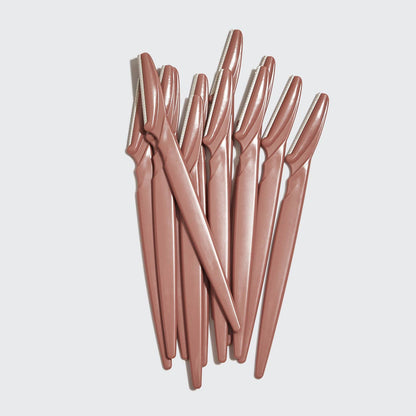 Eco-Friendly Dermaplaner 12‑Pack – Terracotta Edition Beauty Tools 🌿✨ by Kitsch