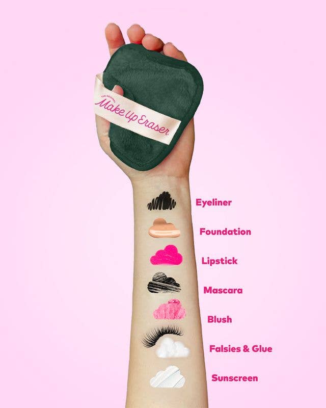 Earthy Greens 7-Day MakeUp Eraser Set | No Waste