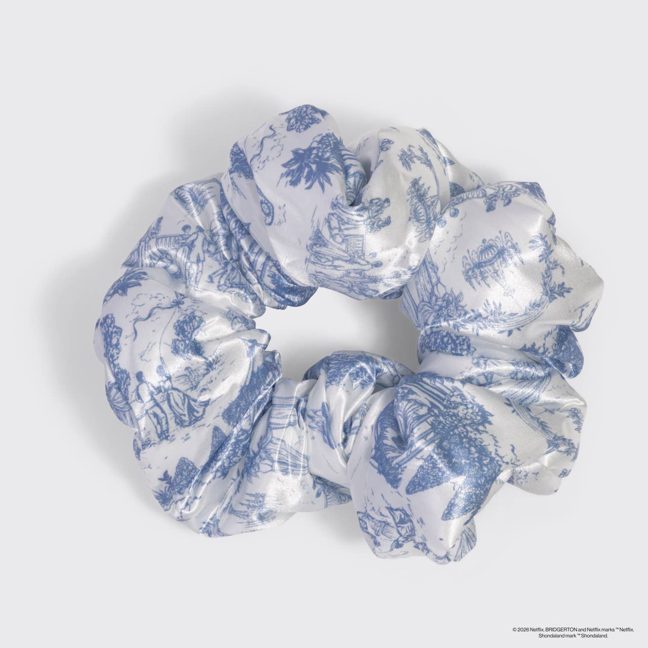 Kitsch x Bridgerton Satin Pillow Scrunchies Set – Extra Gentle Overnight Hair Scrunchies (2 Pack)