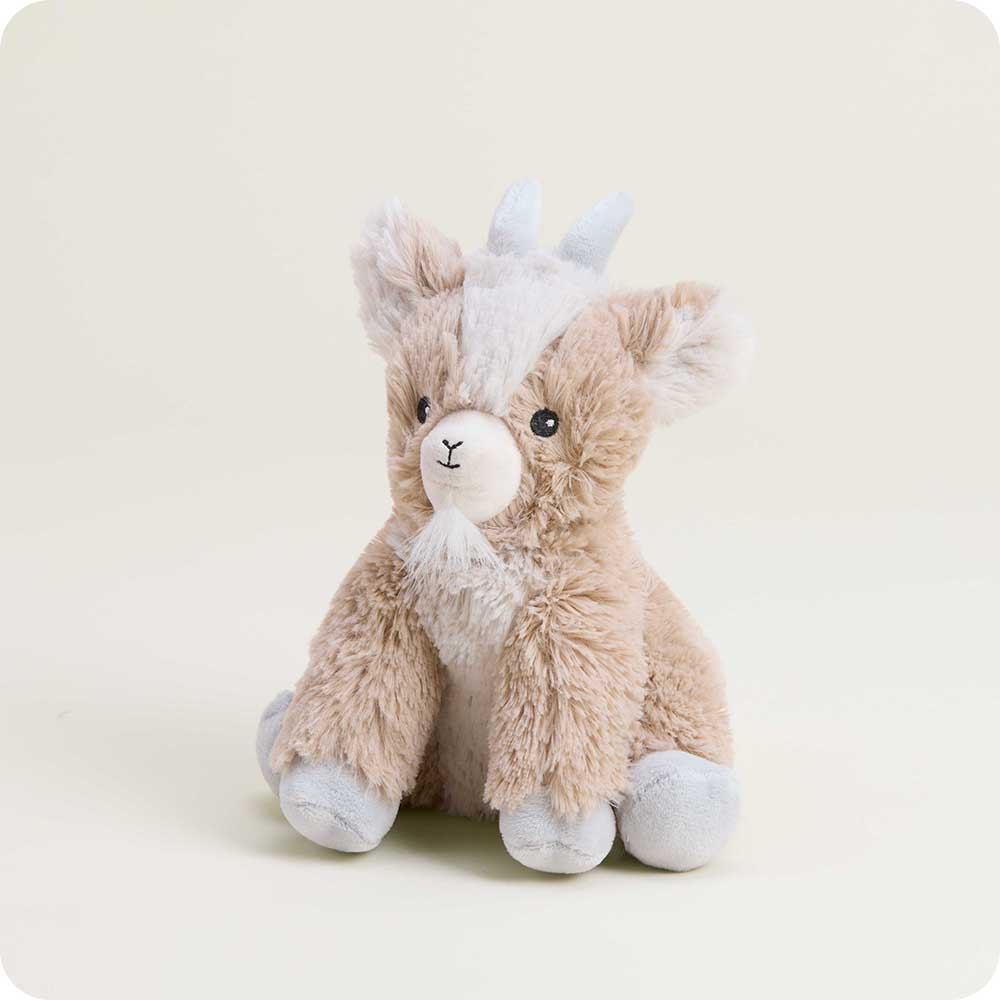 Goat Warmies Junior Plush – 9” Microwavable Lavender Scented Heating Pad Stuffed Animal