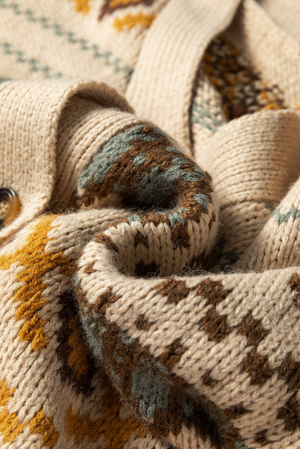 Western Aztec Knit Cardigan – Cowboy Chic Cozy Style