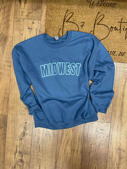 Midwest Cozy Crewneck Sweatshirt