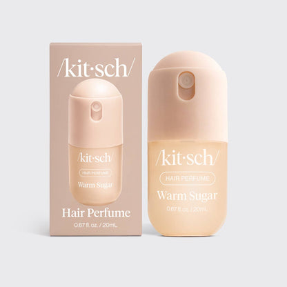 Kitsch Mini Warm Sugar Hair & Body Perfume Mist | Travel Size Sweet Fragrance Spray
